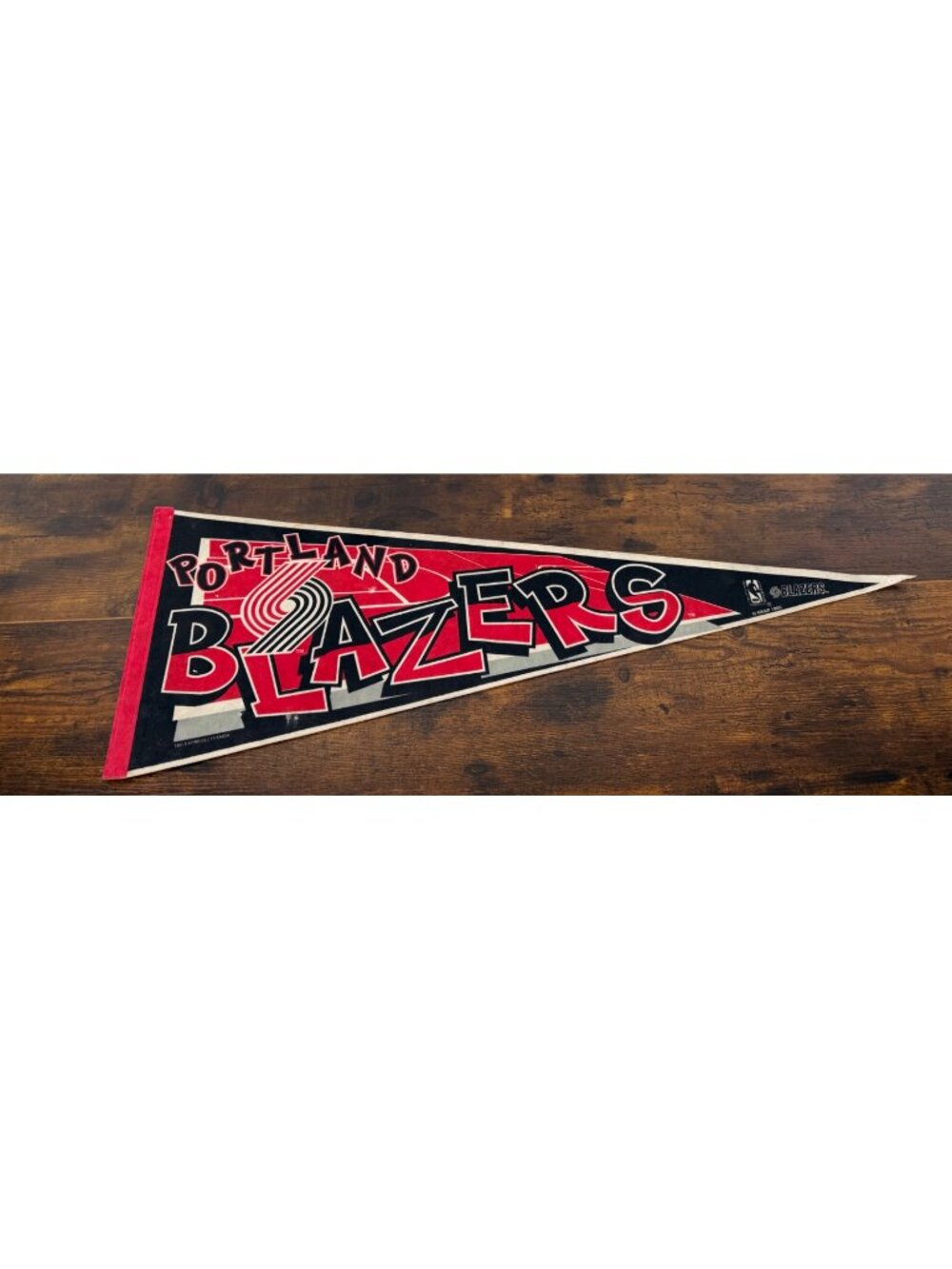 Portland Trail Blazers 1995 NBA Licensed Felt Pennant By Tag Express